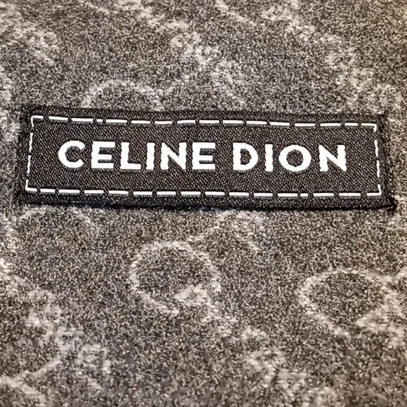 CELINE DION Gray VIP Cashmere Scarf. "Courage" Tour. 72x12. New Without Tag. - Picture 7 of 12